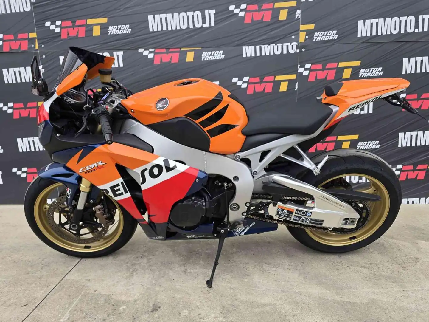 Honda CBR 1000 Repsol Export solo Esportazione Orange - 2