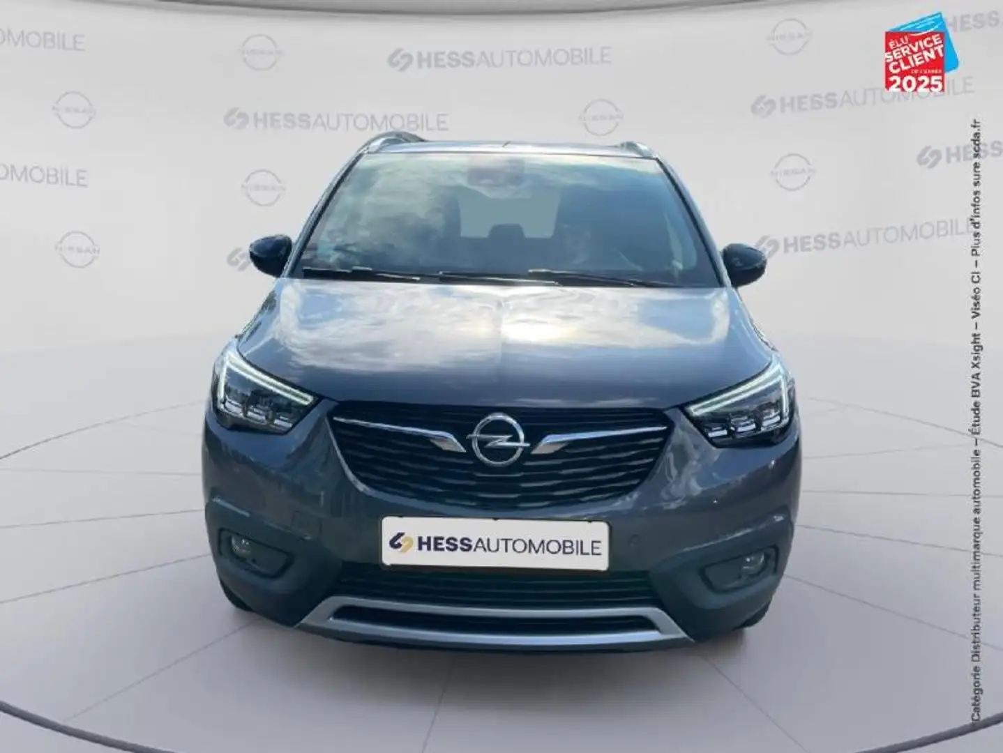 Opel Crossland X 1.2 Turbo 130ch Ultimate BVA Euro 6d-T Gris - 2