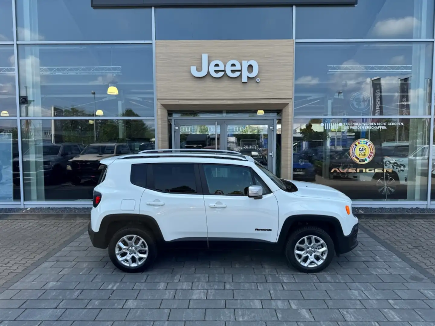Jeep Renegade Limited 4WD 1.4 MA Panodach Navi Leder Soundsystem Weiß - 2