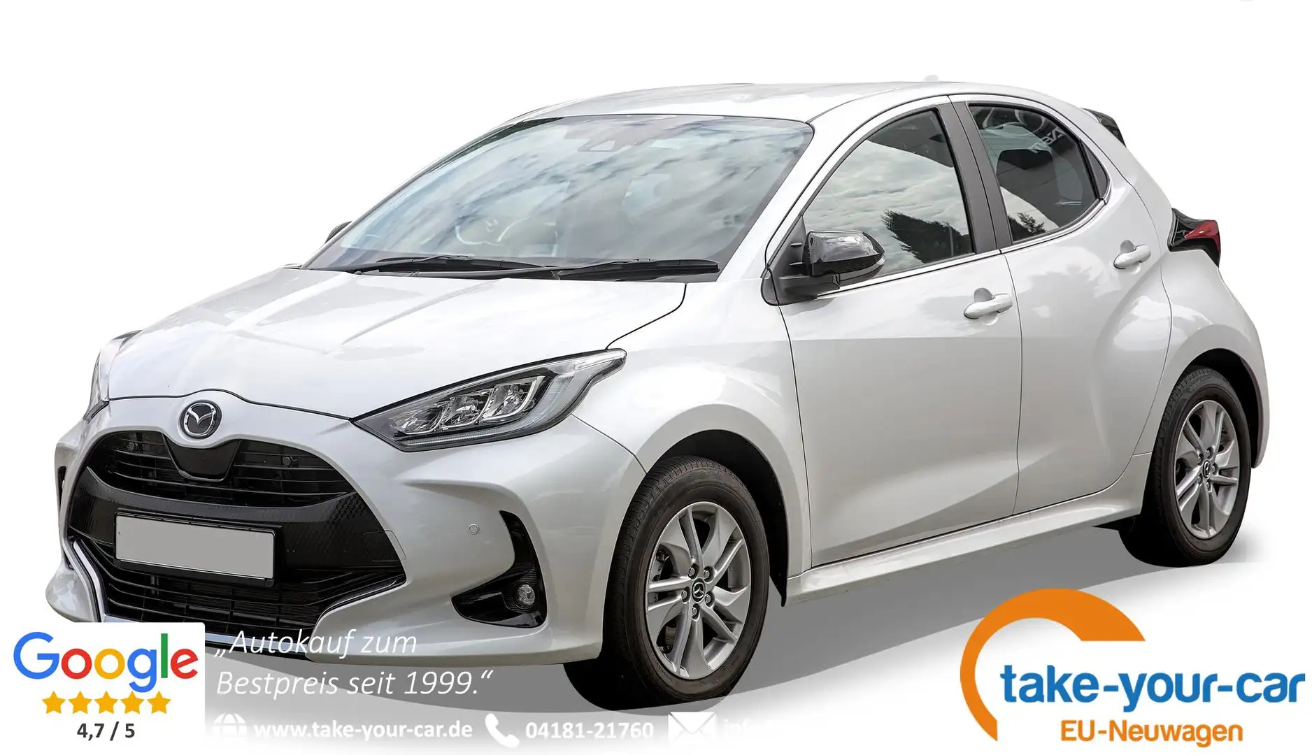 Mazda 2 Hybrid Centre-Line SHZ+KAMERA+ACC+KLIMA+15" ALU... - 1