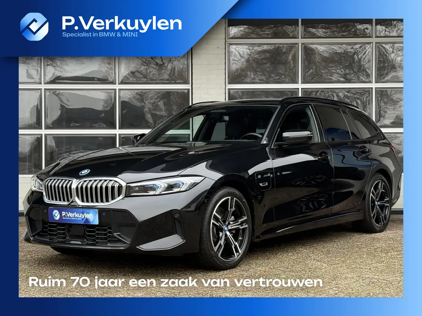 BMW 330 3-serie Touring 330e M SPORT LCI | DRIVING PROFF. Zwart - 1