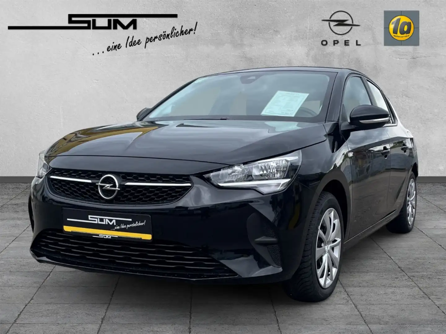 Opel Corsa-e Edition - Navigation, Rückfahrkamera u.v.m. Noir - 1
