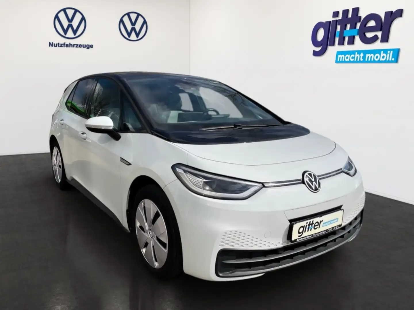 Volkswagen ID.3 PRO PERFORMANCE 150 KW BUSINESS MATRIX LED ACC CAR Weiß - 2