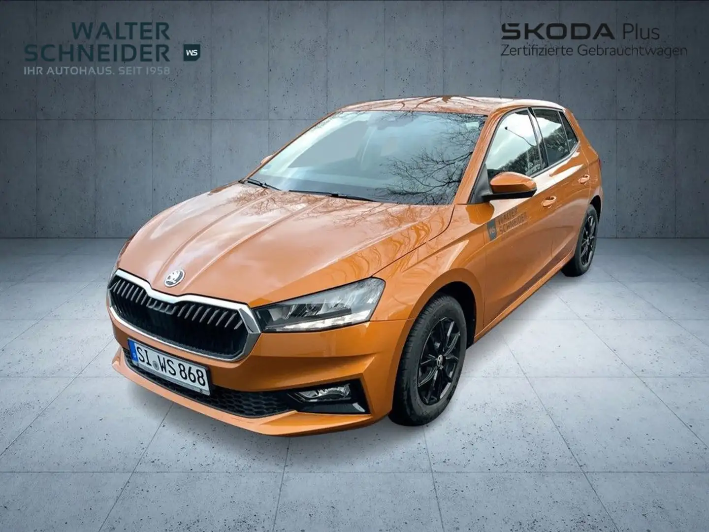 Skoda Fabia Essence 1,0 MPI 80 PS Essence Orange - 2
