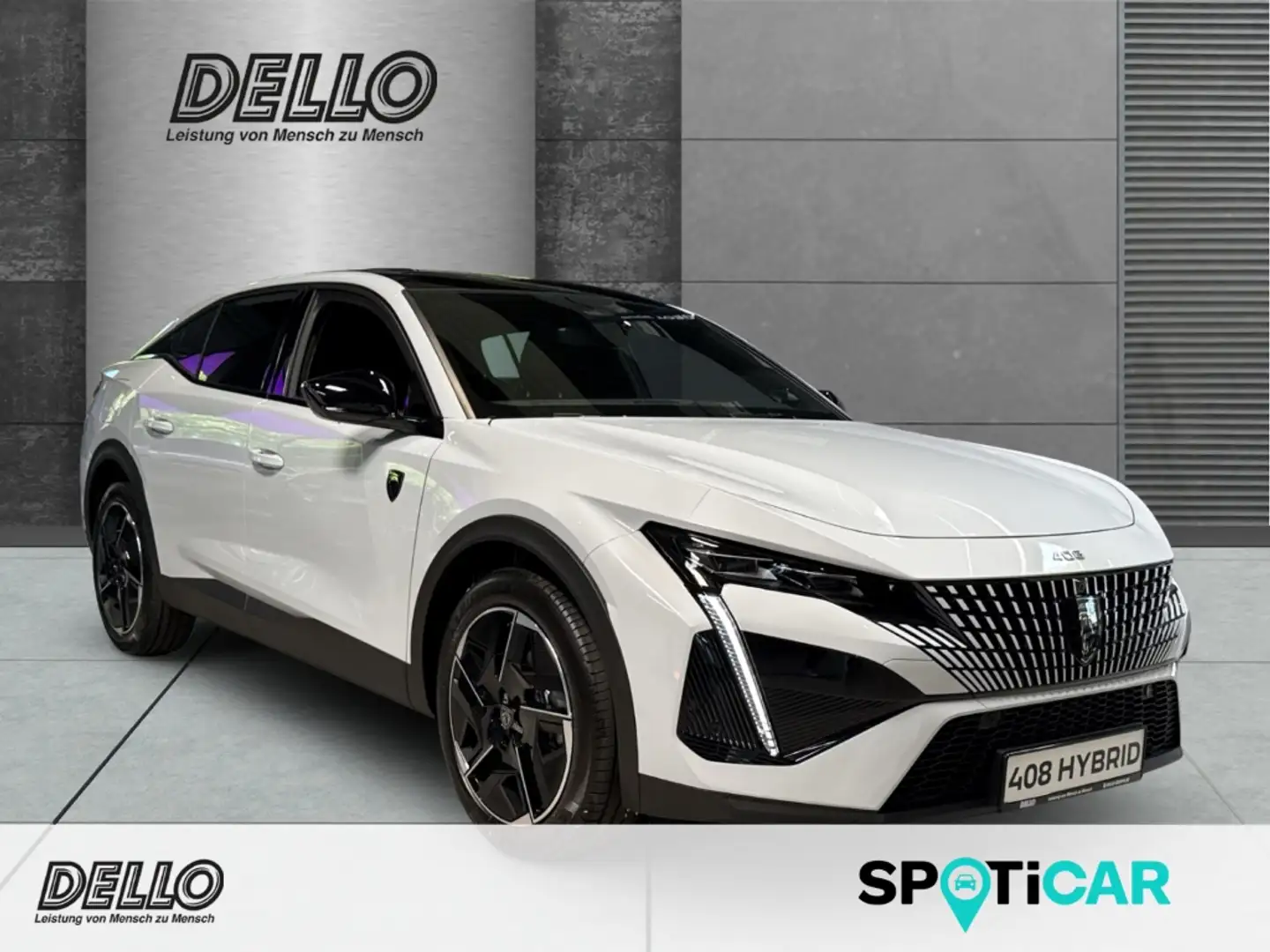 Peugeot 408 GT Hybrid 6-AT El. Panodach Surrounding Premium-Pa Blanco - 1