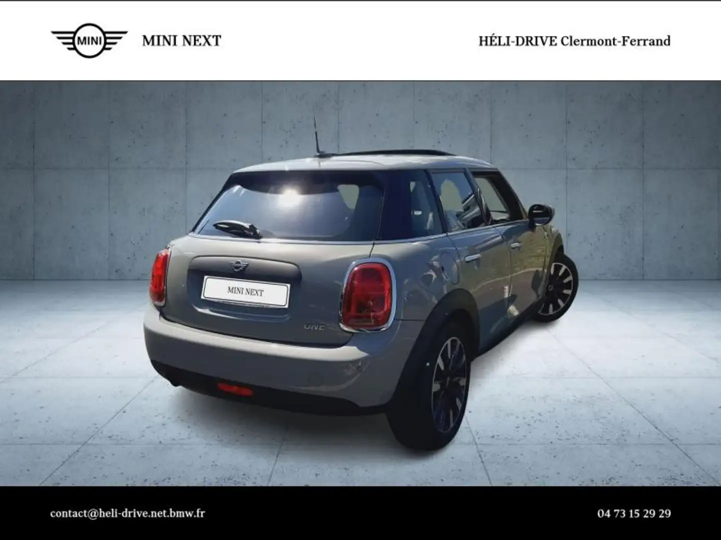 MINI One One 102ch Edition Greenwich BVA7 112g Gris - 2