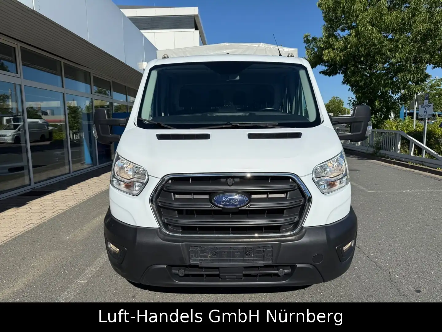 Ford Transit Pritsche 310 L2 Doppelkabine Klima 7Sitz Weiß - 2