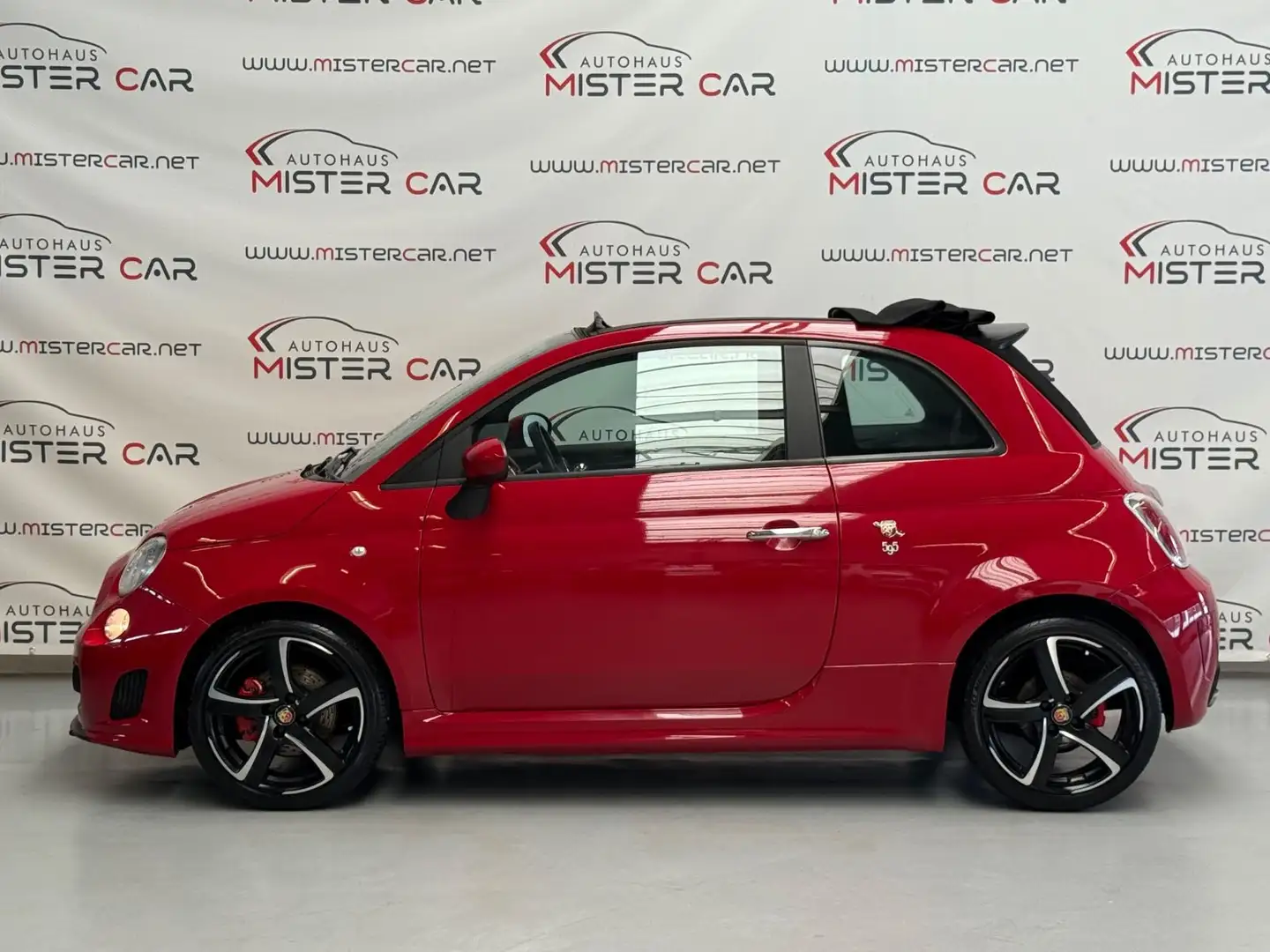 Abarth 595C Custom Automatik Klima/PDC/Alcantara/1.Hand Rojo - 2