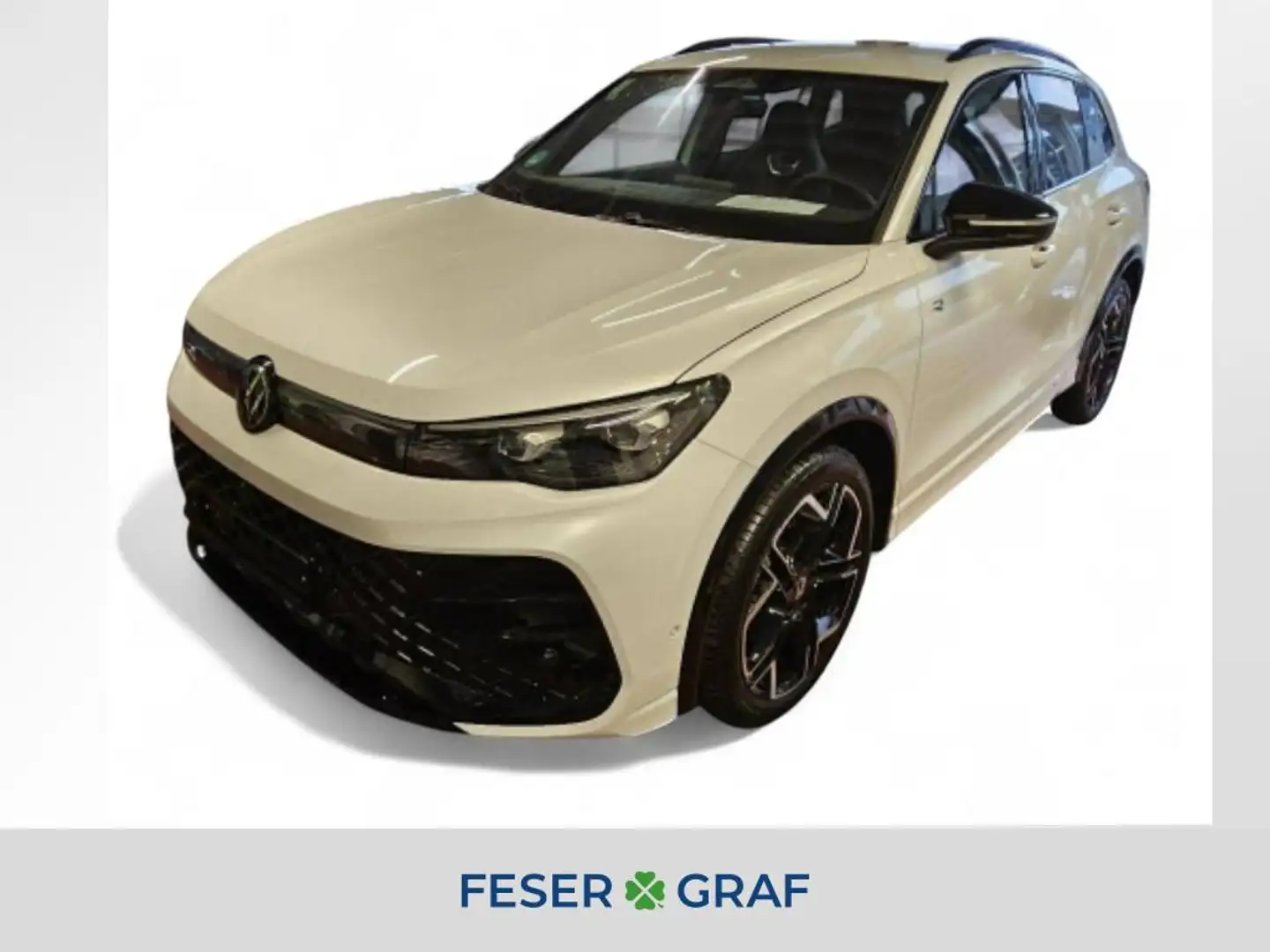 Volkswagen Tiguan 2.0 TDI R-Line DSG/LED/Area View/Sitz.-Lenkradhzg. Weiß - 1