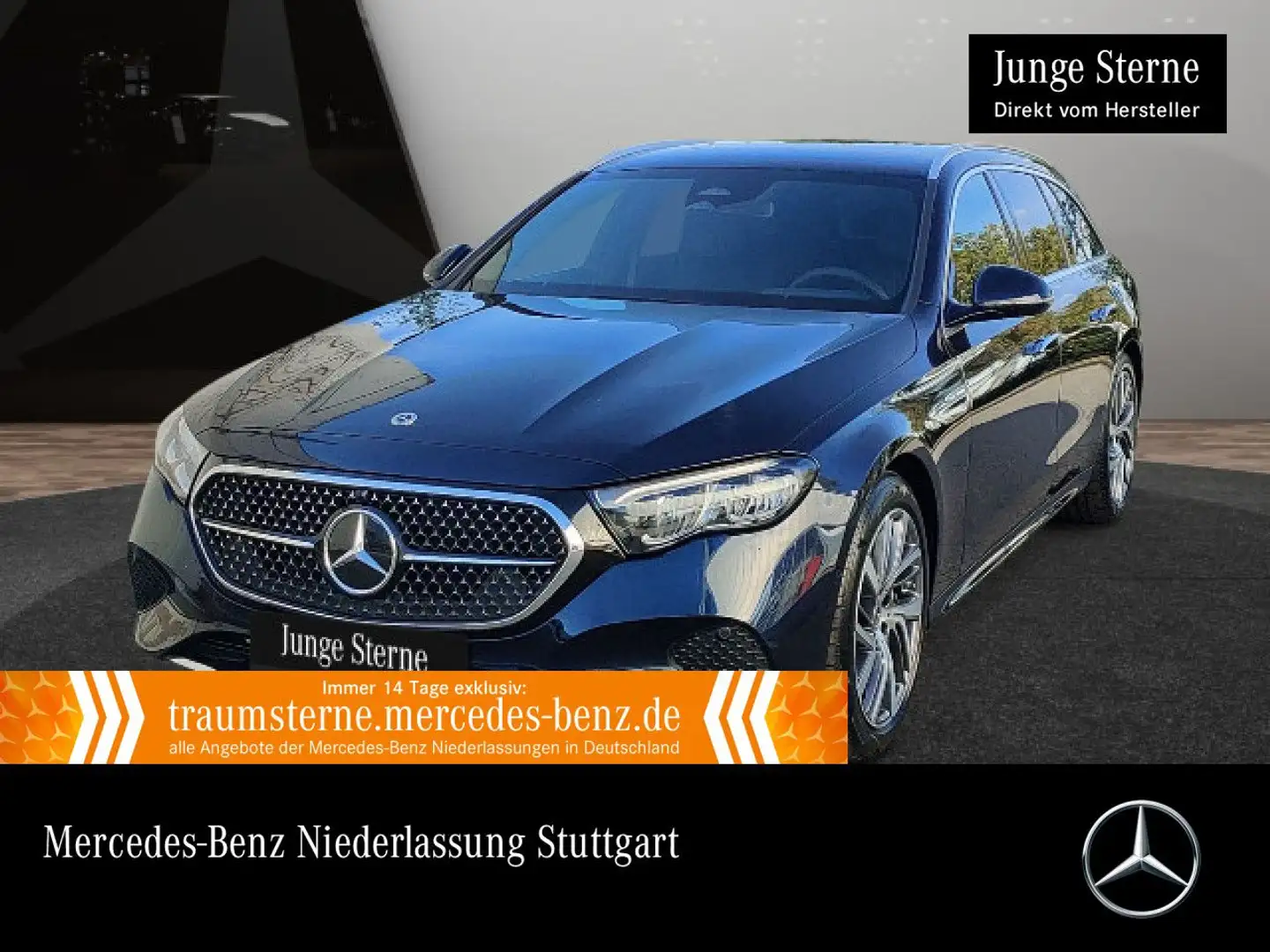 Mercedes-Benz E 300 de T Hybrid Avantgarde Distr. LED AHK Kamera Blau - 1
