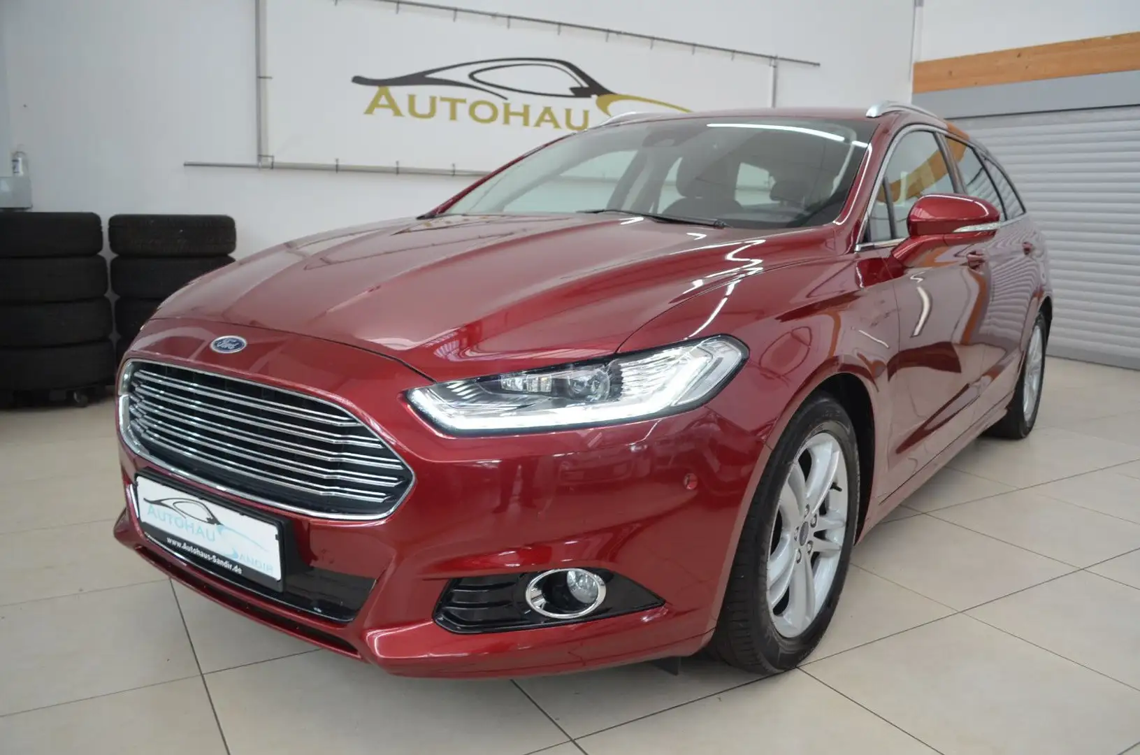 Ford Mondeo 2.0 Titanium Autom. ~Navi~LED~ Rouge - 2