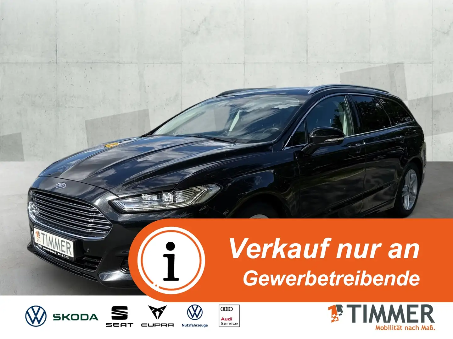 Ford Mondeo 1.5 EcoBoost Titanium *Navi *Sound *4 x Sitzhzg.* Black - 1