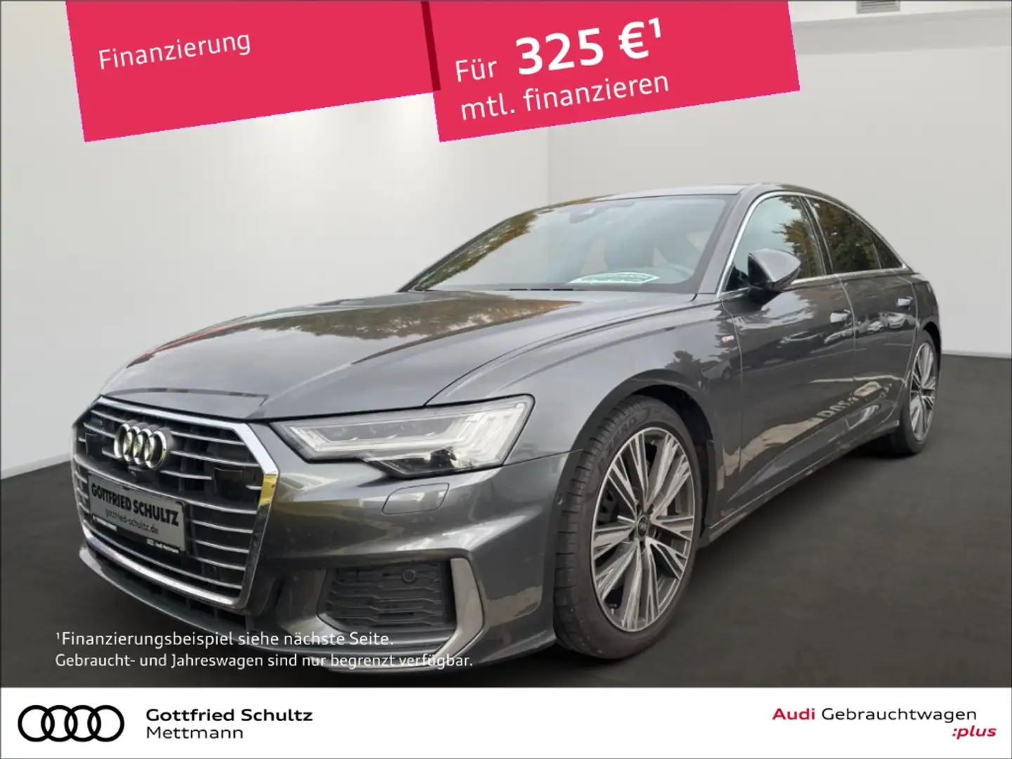 Audi A6 55 TFSI quattro S-Line S-Tronic LED NAVI PANO SHZ Gris - 1