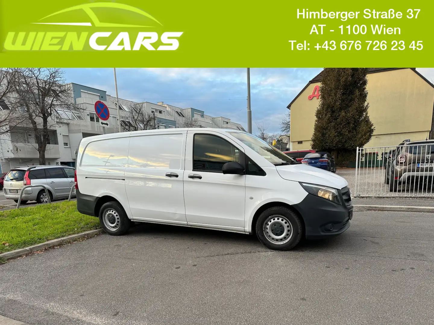 Mercedes-Benz Vito Kastenwagen 110 CDI FWD lang Weiß - 1