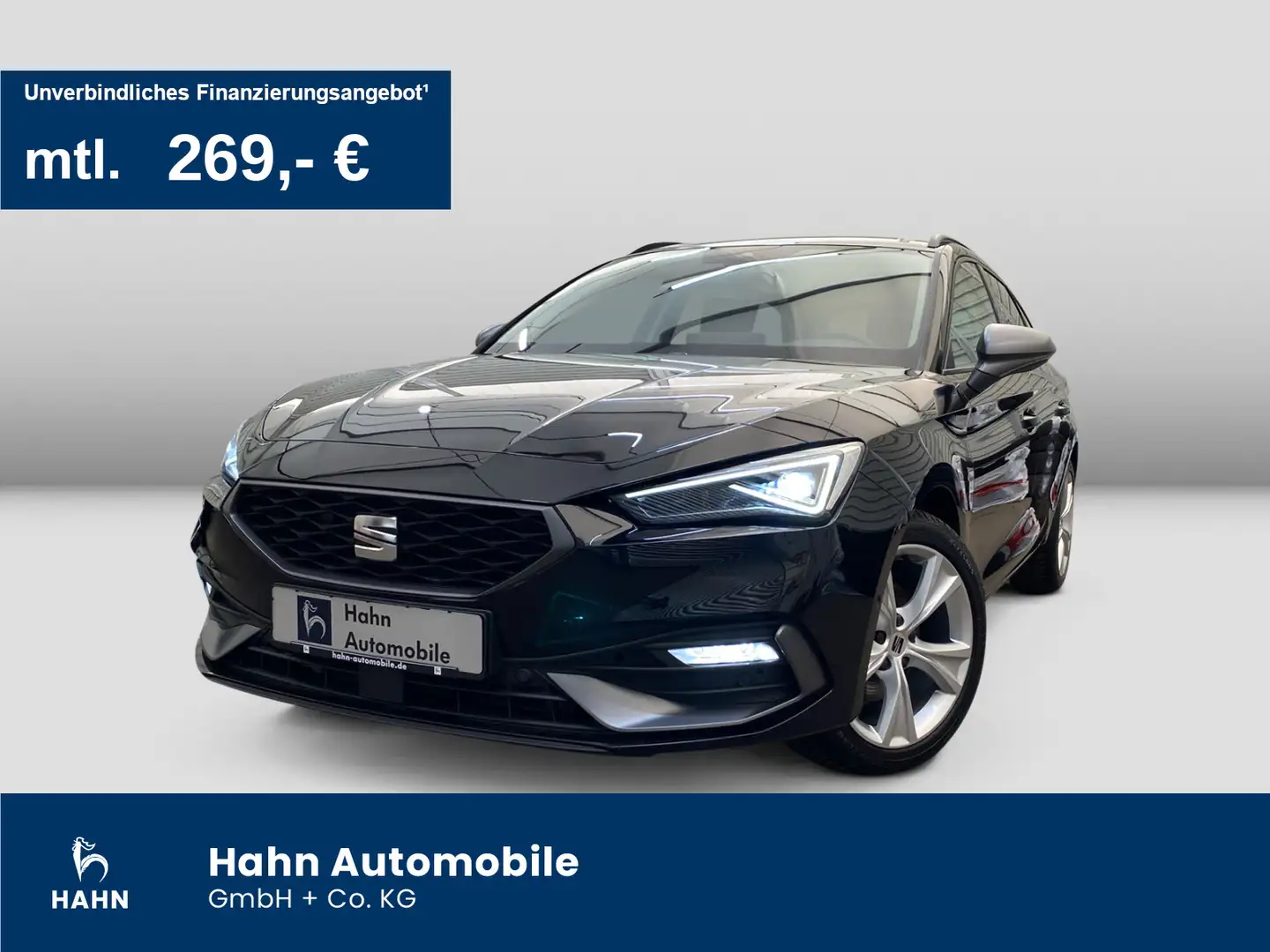 SEAT Leon Sportstourer 1.5eTSI DSG FR Matrix Navi ACC Schwarz - 1