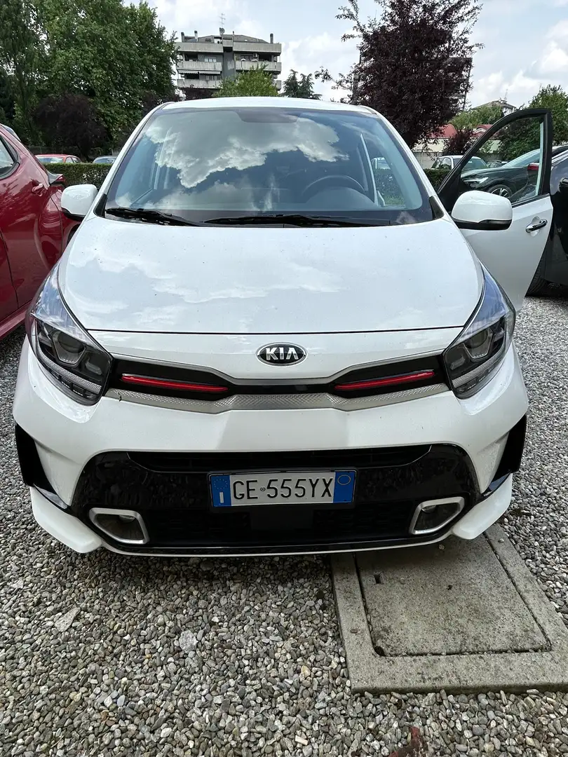 Kia Picanto Picanto III 2021 1.0 t-gdi GT Line Bianco - 1