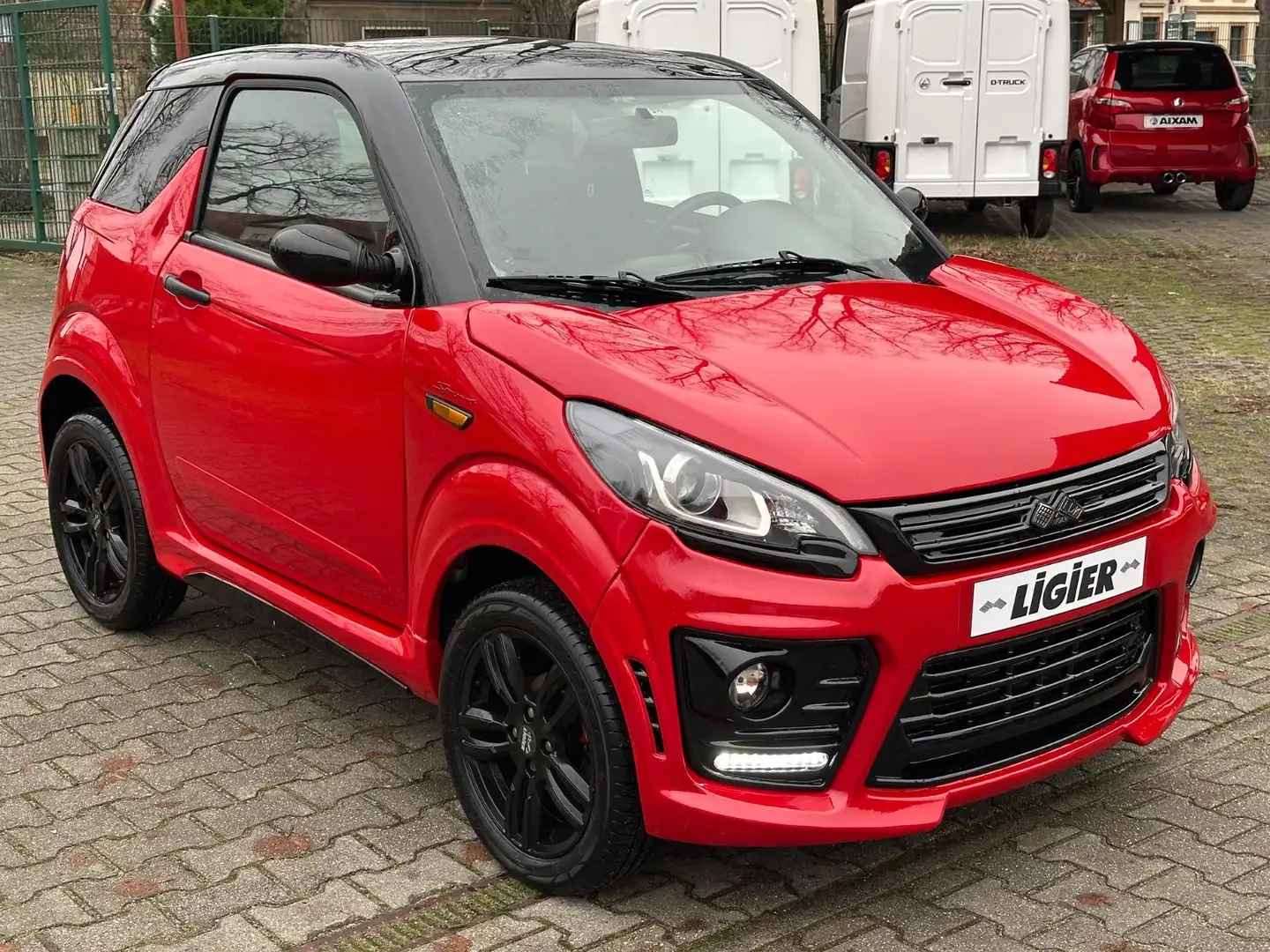 Ligier JS 50 DCI Sport  Mopedauto 45 KM/H Rot - 1