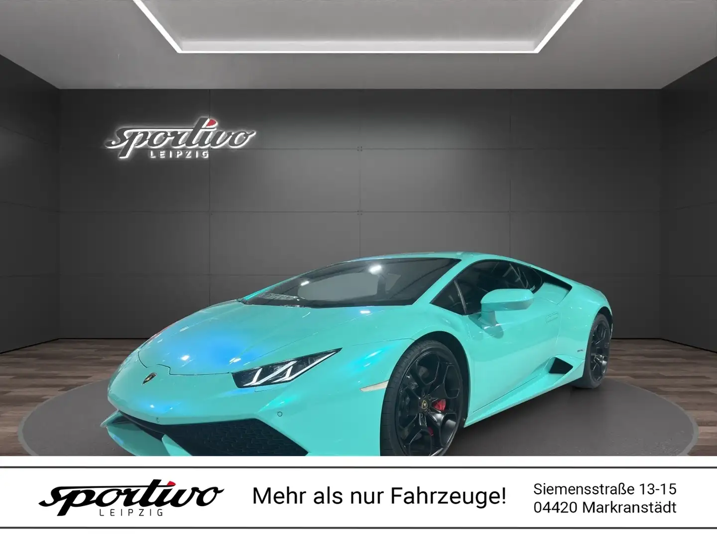 Lamborghini Huracán LP-610 Blau - 1