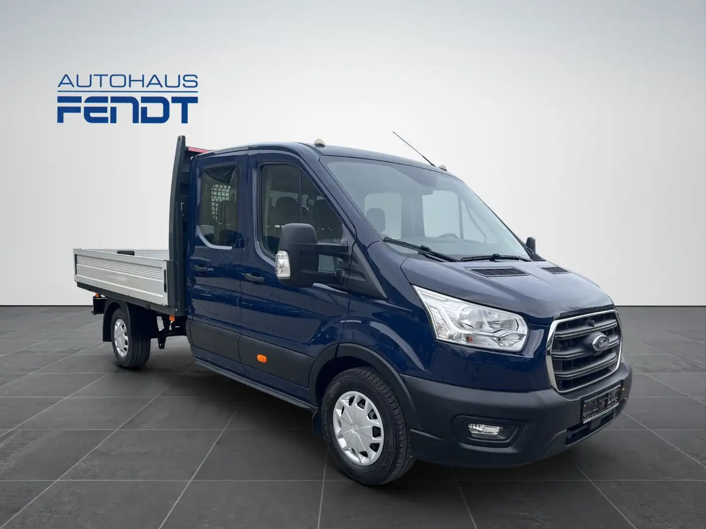 Ford Transit Pritsche350L3 4X4 AHKStandh.Sitzh.6Airb. Bleu - 2
