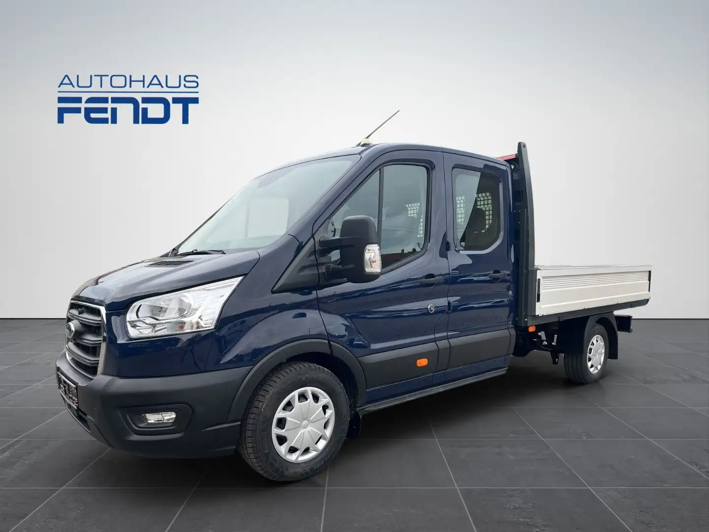 Ford Transit Pritsche350L3 4X4 AHKStandh.Sitzh.6Airb. Bleu - 1