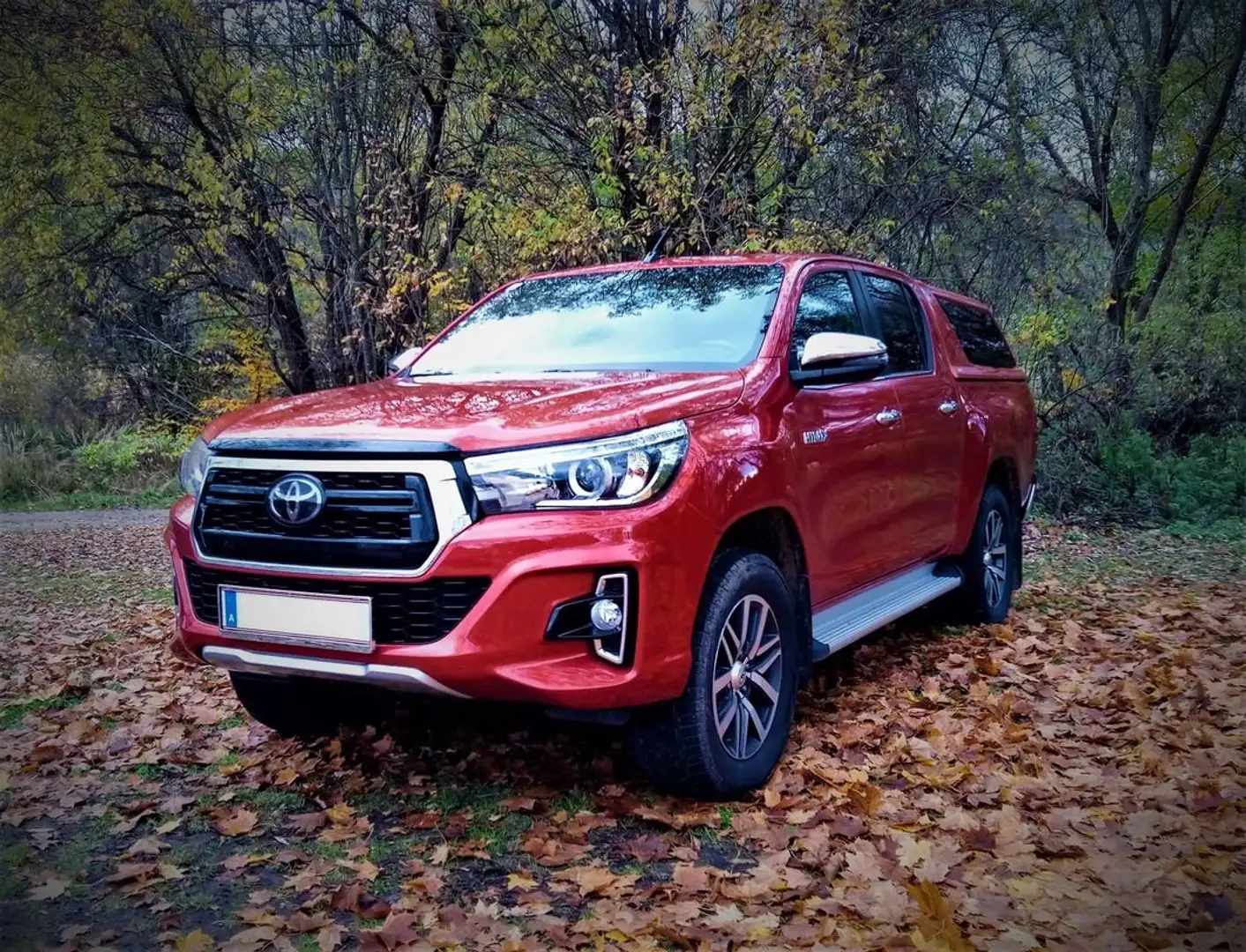 Toyota Hilux DK Lounge 4x4 2,4 D-4D Aut. Orange - 1