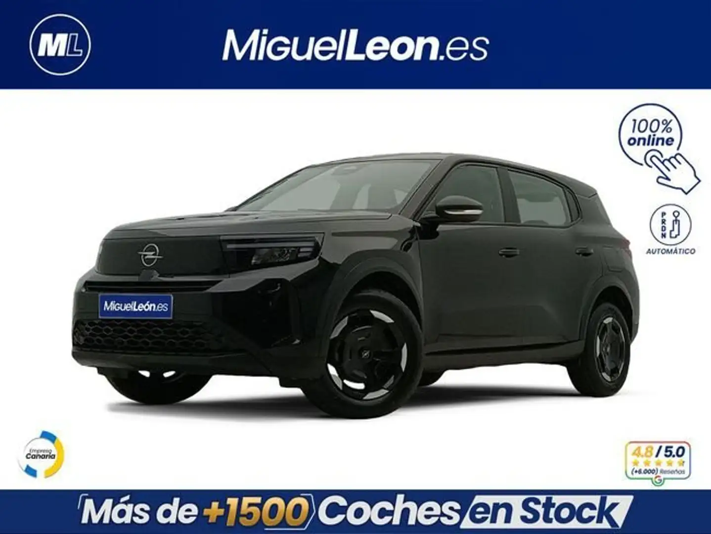 Opel Frontera 1.2T XHT Hybrid eDCT6 100kW Edition Negro - 1