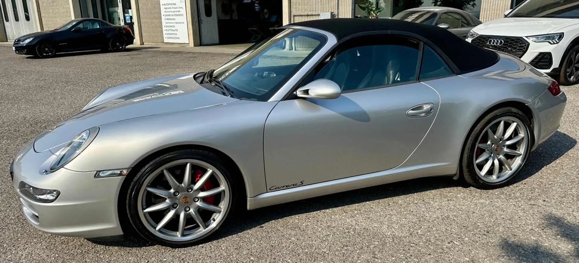 Porsche 911 Carrera S Cabriolet Argent - 1