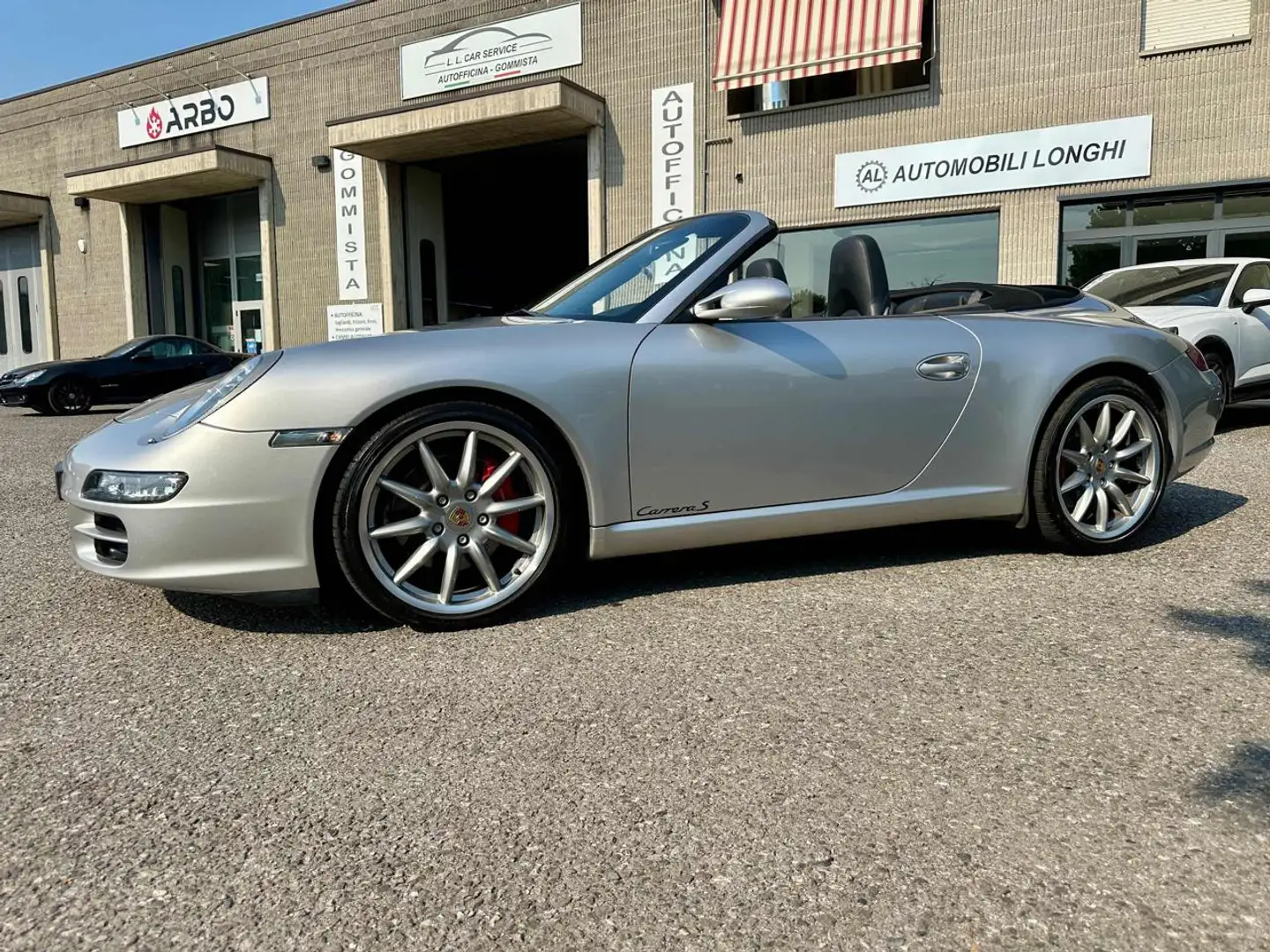 Porsche 911 Carrera S Cabriolet Argento - 1