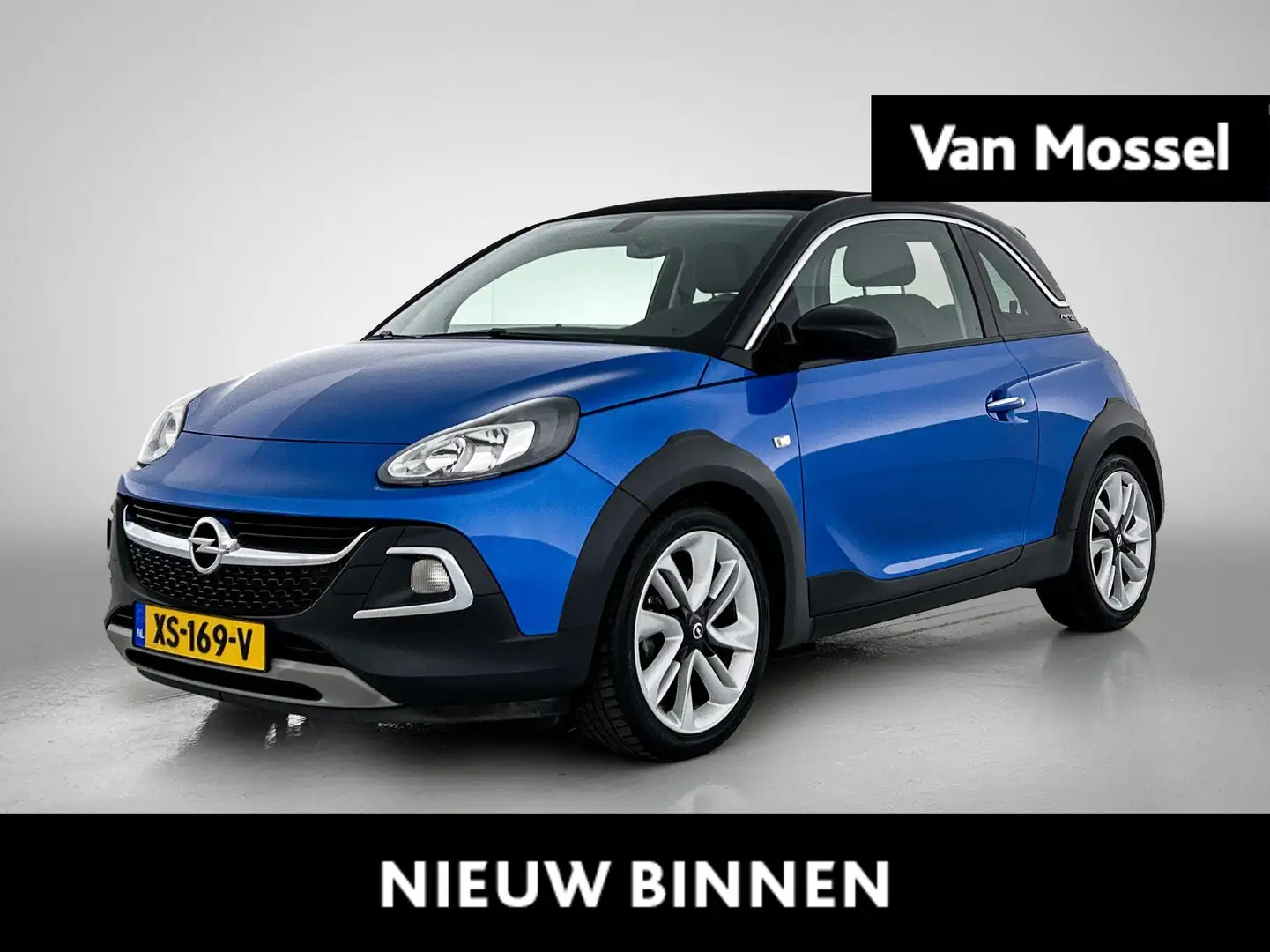 Opel Adam 1.0 Turbo Rocks BlitZ Softtop schuifdak / stoelver Blauw - 1