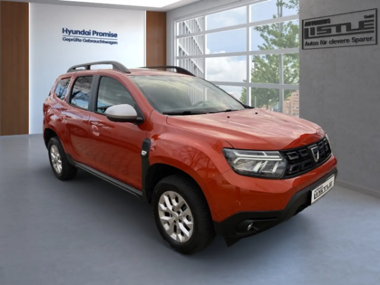 Dacia Duster Comfort TCe 130 2WD +KLIMA+SHZ+PDC+CARPLAY+UVM+ Orange - 2