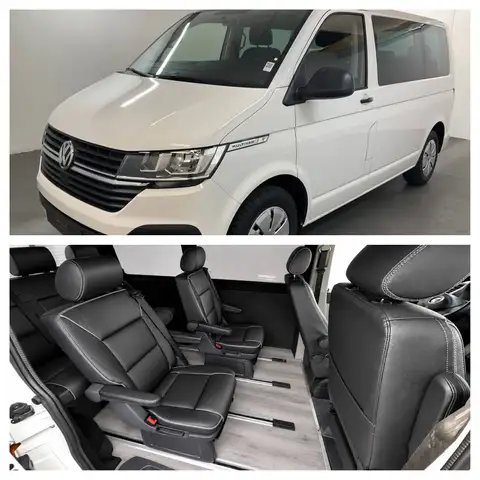 Volkswagen T6.1 Multivan LEDER-SCHWARZ-SITZGRUPPE *GARANTIE *FIN.