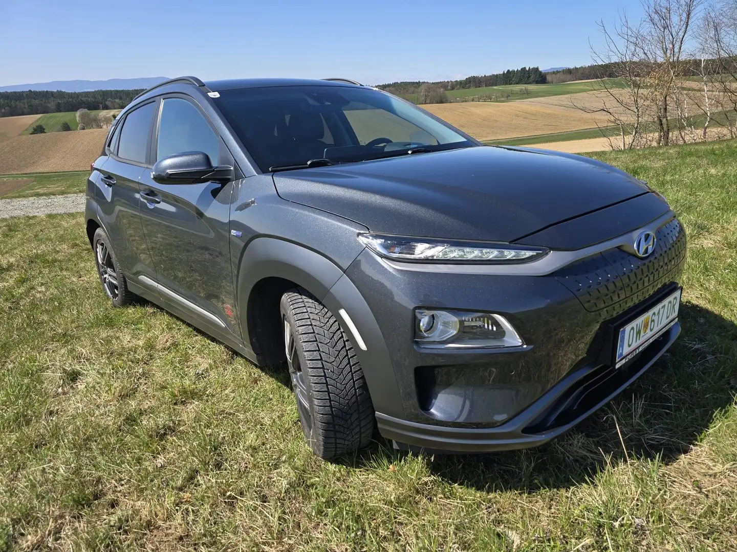 Hyundai KONA Kona Elektro 64kWh Level 5 Level 5 Grau - 2