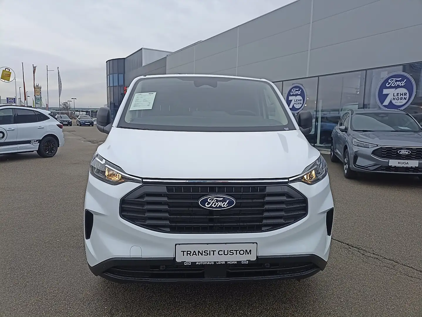 Ford Transit Custom L2H1 3,2t 136PS; netto €28.440,- Weiß - 2