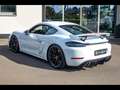 Porsche Cayman 718 GT4 PDK CLUBSPORT°CARRARA WHITE°CARBON°BUCKET° Wit - thumbnail 3