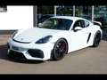 Porsche Cayman 718 GT4 PDK CLUBSPORT°CARRARA WHITE°CARBON°BUCKET° Wit - thumbnail 6