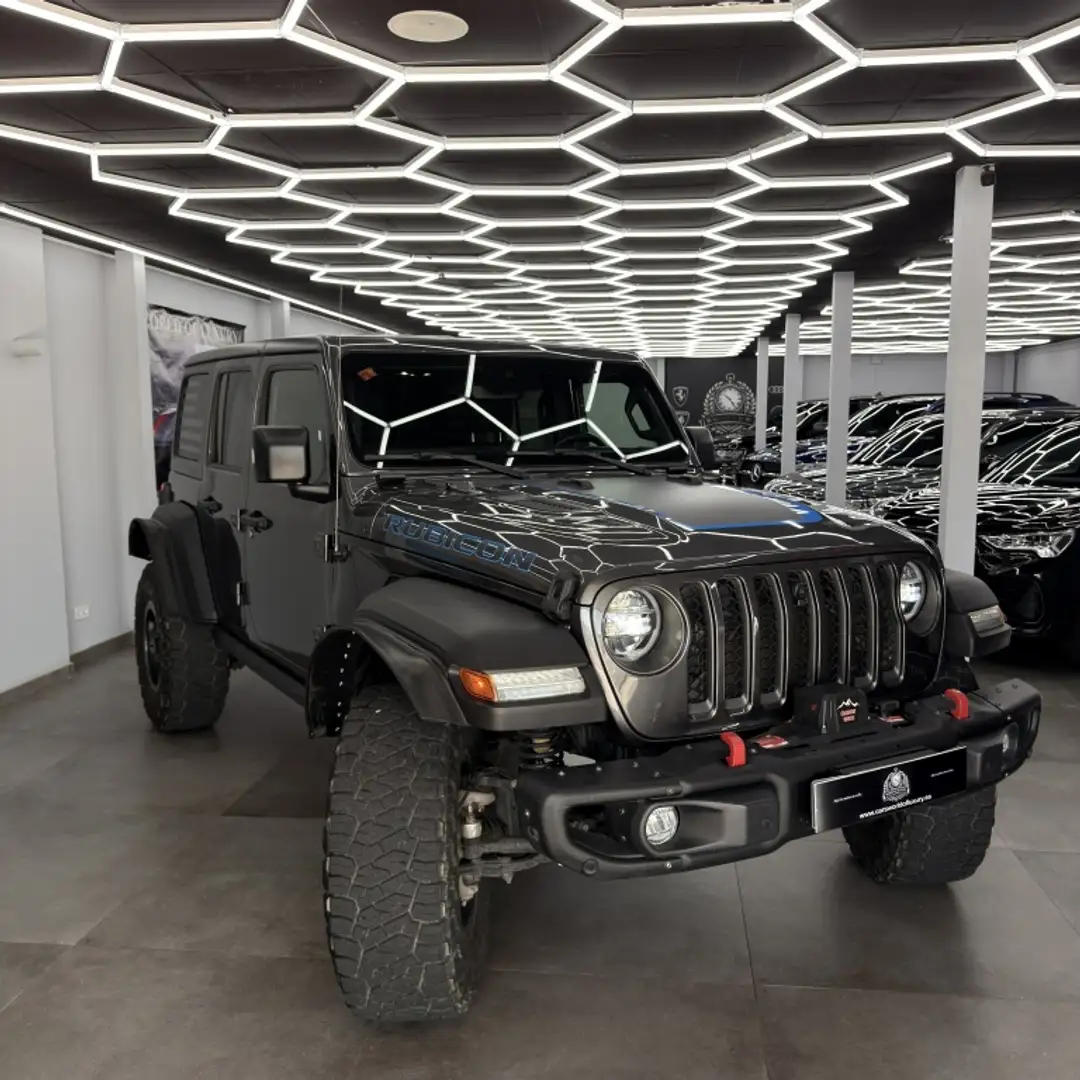Jeep Wrangler Unlimited 2.0 4xe Rubicon 8ATX 280KW Gris - 1