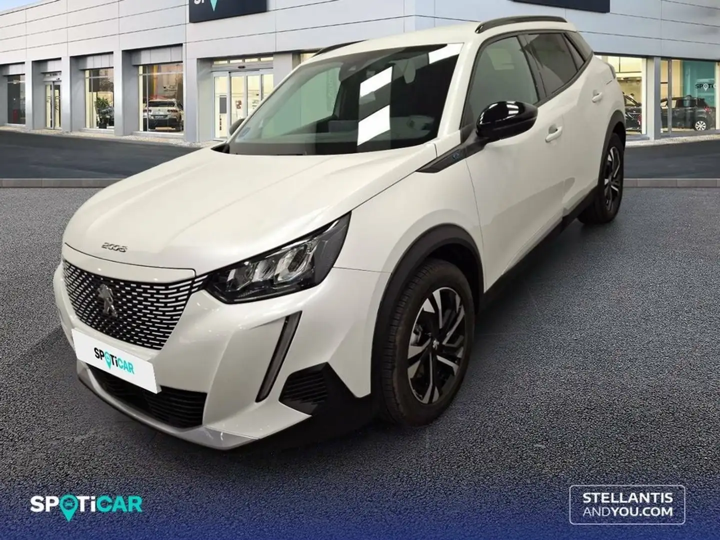 Peugeot 2008 Allure Pack Eléctrico 100kW Blanc - 1