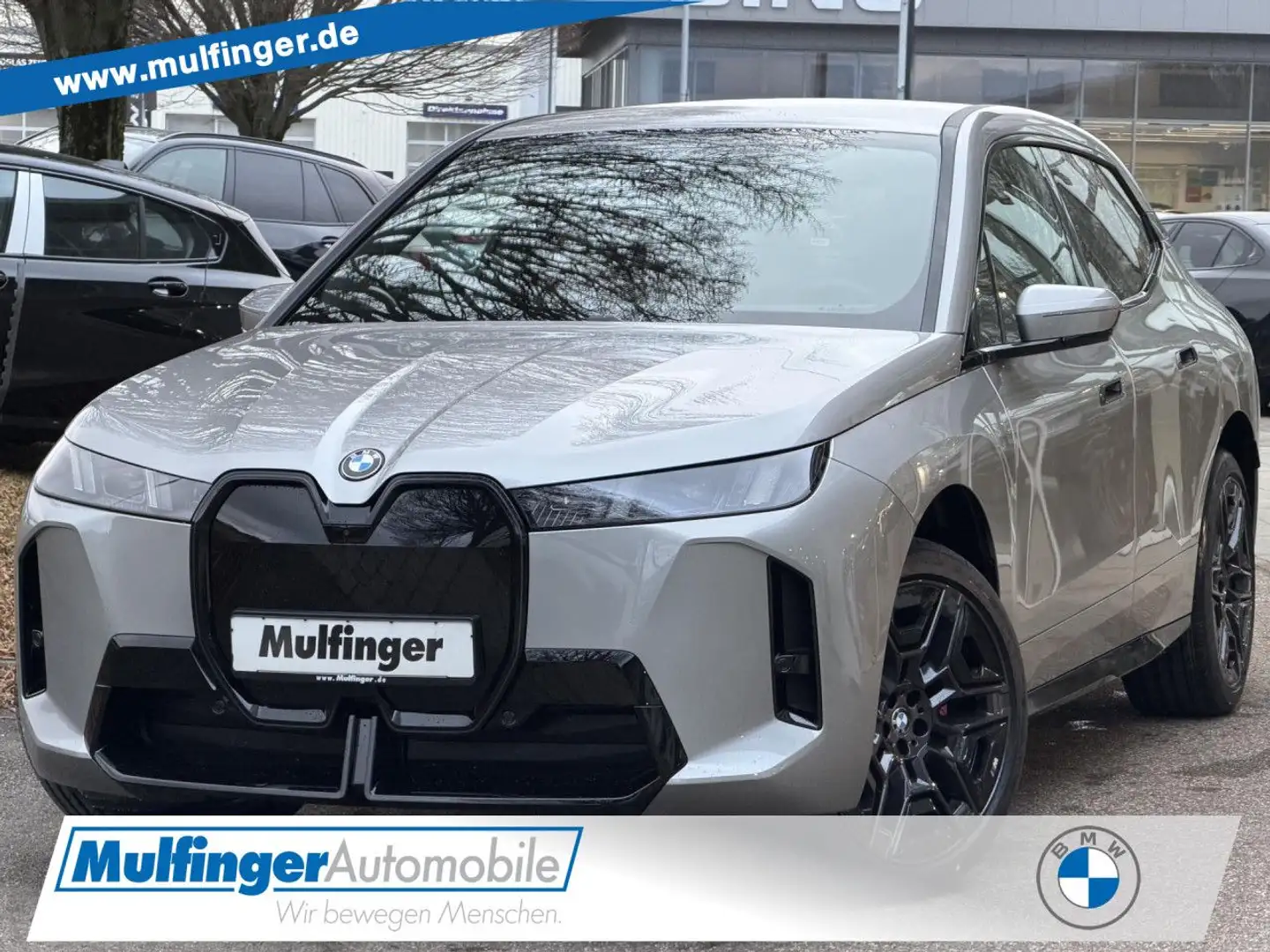 BMW iX x45 M Sport Pro HUD ACC P+ H/K AHK 22" Navi LED Ezüst - 1