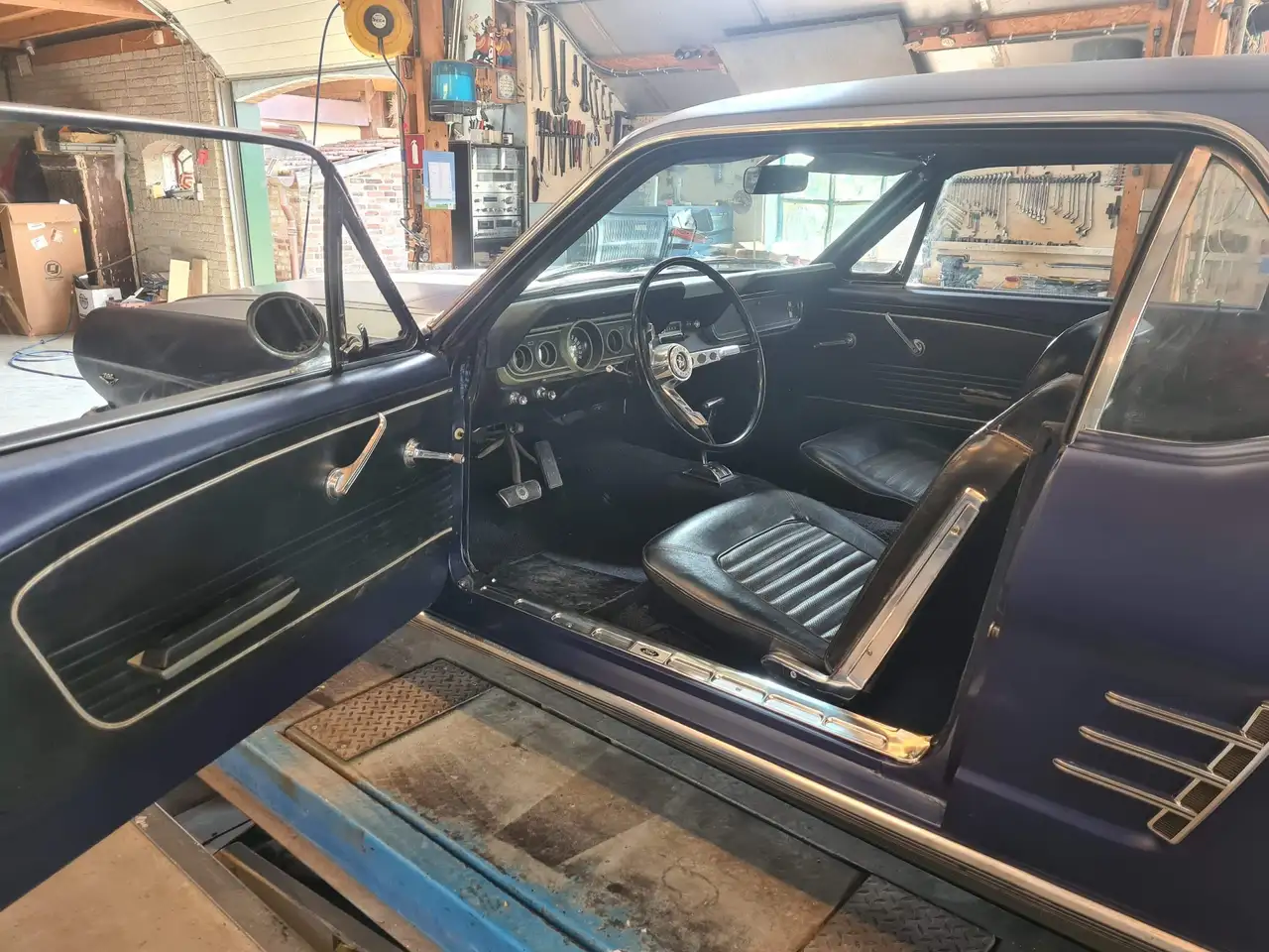 Ford Mustang 289 cui V8 blauw, foto 6