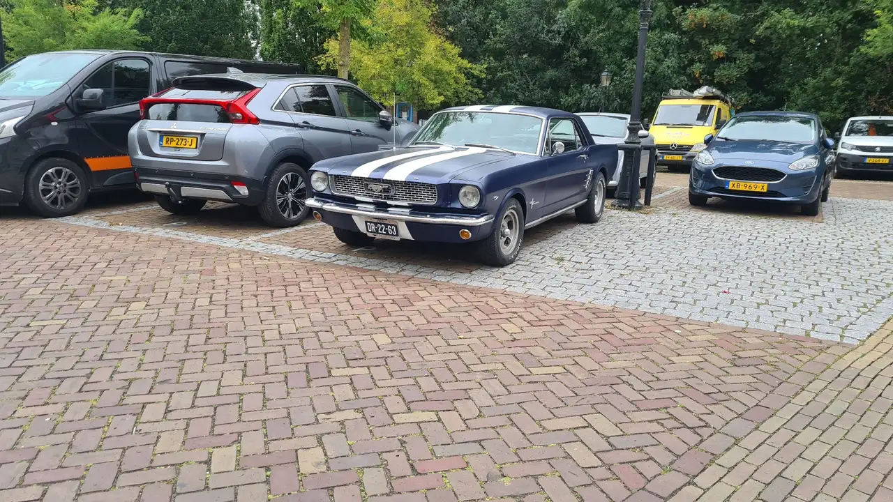 Ford Mustang 289 cui V8 blauw, foto 2