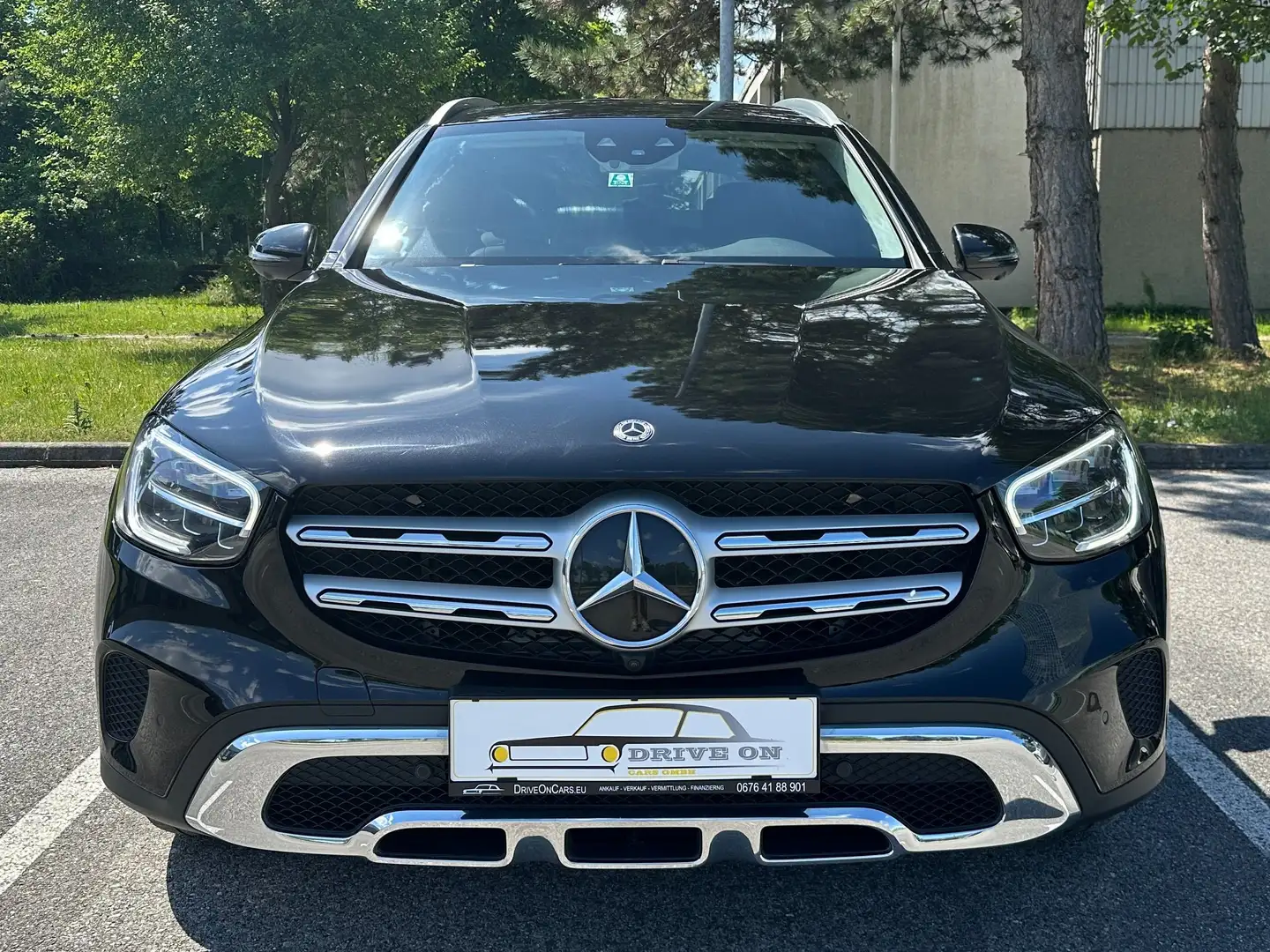 Mercedes-Benz GLC 220 d 4MATIC Aut. Schwarz - 2