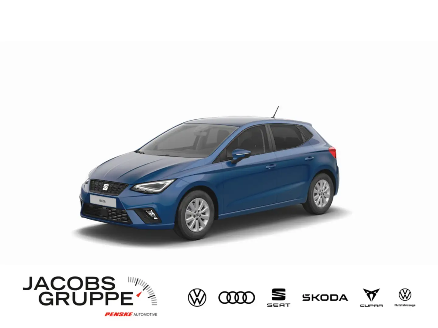 SEAT Ibiza 1.0 TSI Style ACC*Navi*RFK*LED*SHZ Blau - 1
