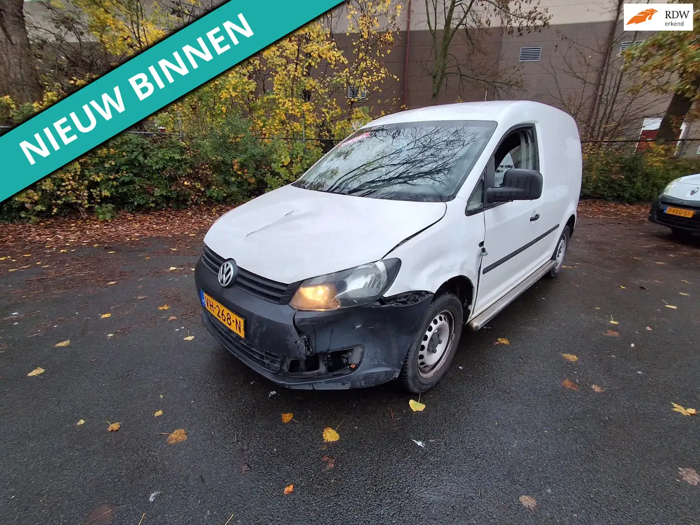 Volkswagen Caddy 1.6 TDI Economy Baseline met lichte rijbare schade Blanc - 1