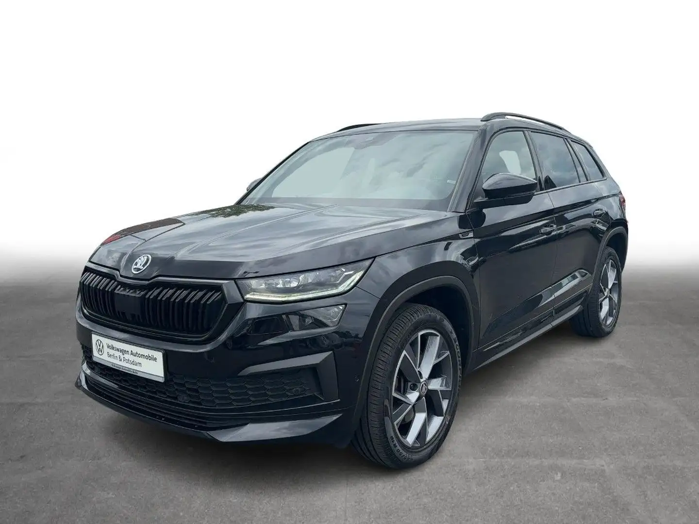 Skoda Kodiaq 2.0TDI DSG Sportline 4x4 NAVI AHK CANTON Schwarz - 1