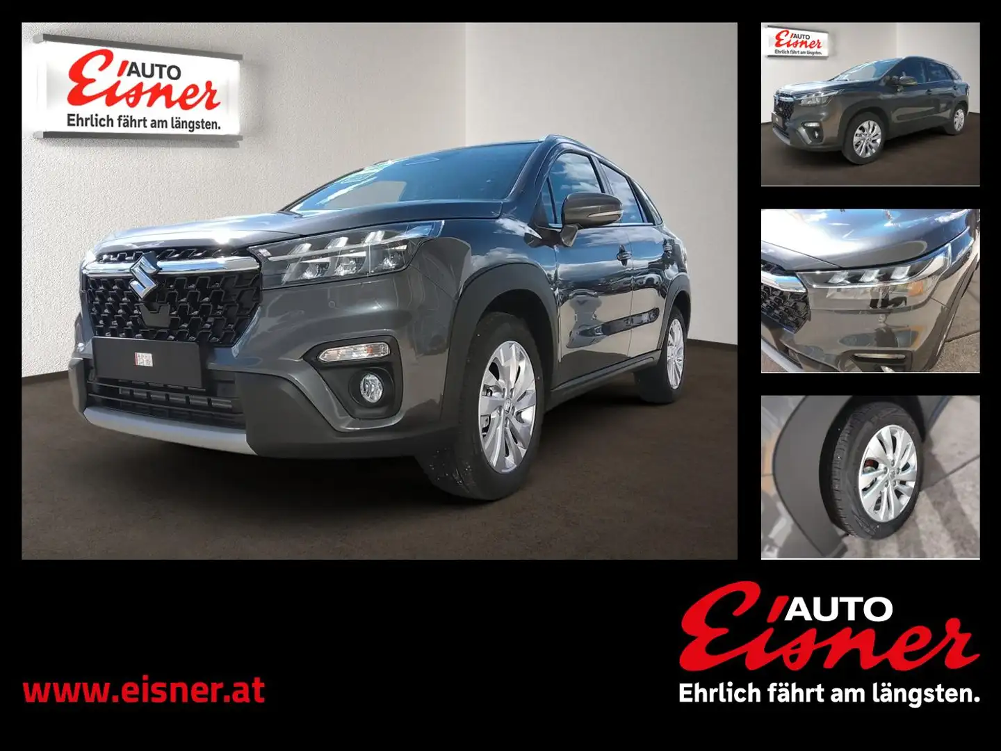 Suzuki S-Cross 1.4 Shine Allgrip Klima ACC Grau - 1