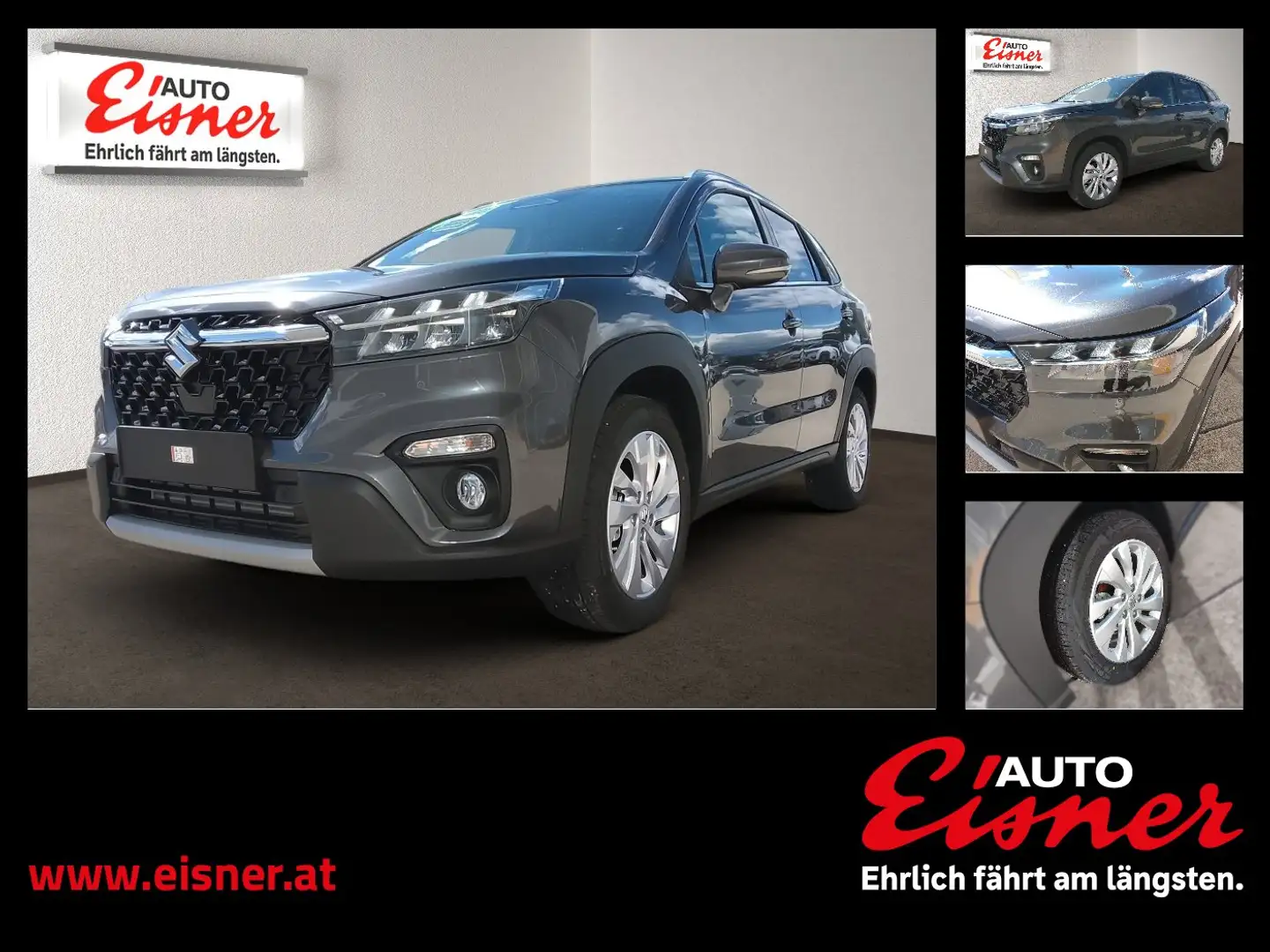 Suzuki S-Cross 1.4 Shine Allgrip Klima ACC Grau - 1