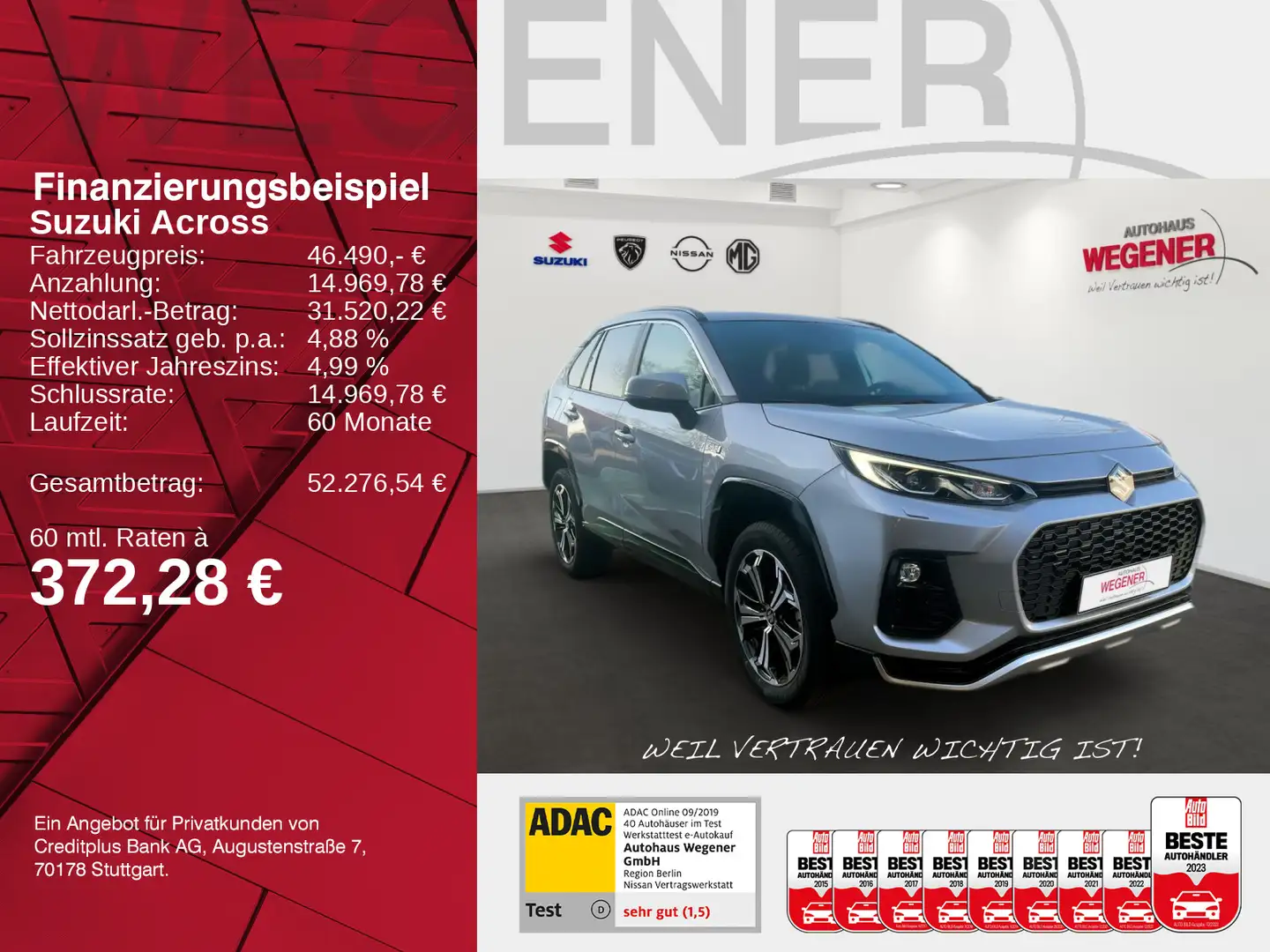 Suzuki Across ACROSS PLUG-IN HYBRID COMFORT+ Silber - 2