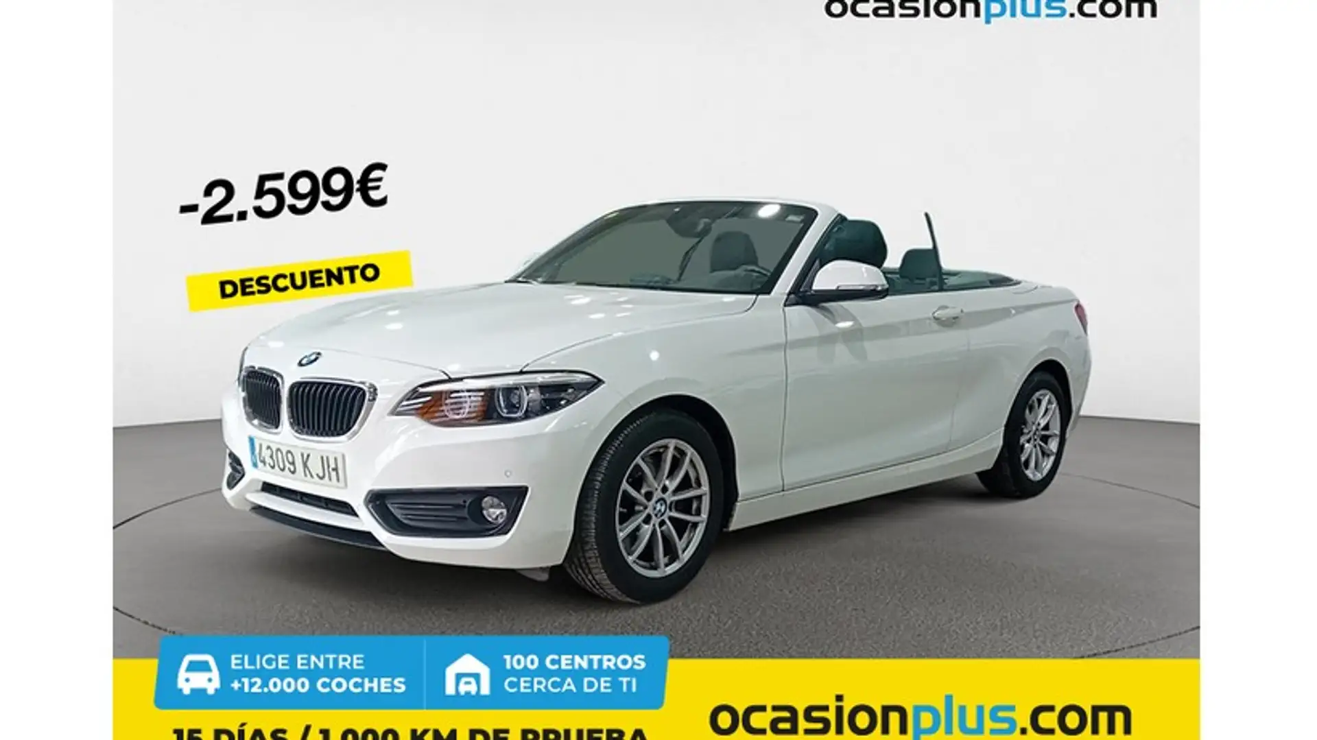 BMW 220 220iA Cabrio Blanco - 1