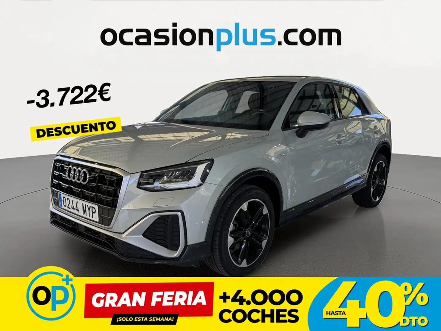 Audi Q2 35 TFSI S line S tronic 110kW Gris - 1