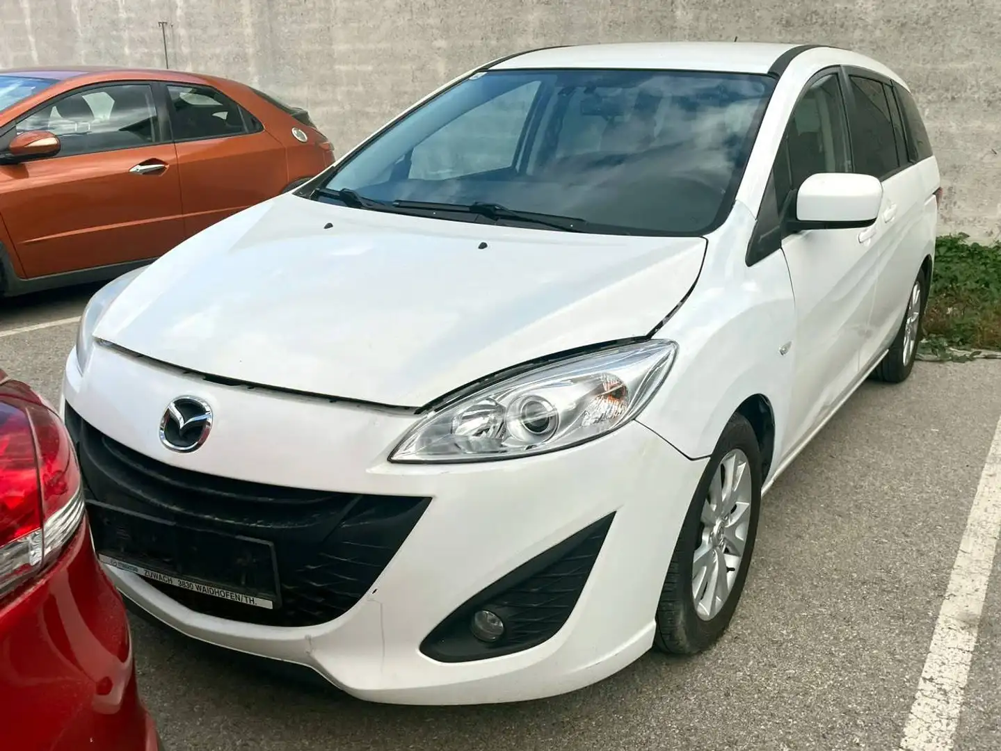 Mazda 5 Mazda5 CD116 Motion (Bastler, Kupplungsschaden!) Weiß - 2